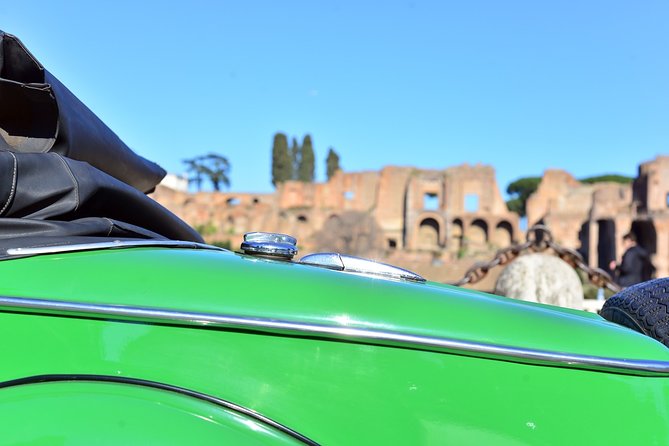 Rome Panoramic Tour by Vintage Classic Cabriolet Car or Vintage Minibus - Pricing