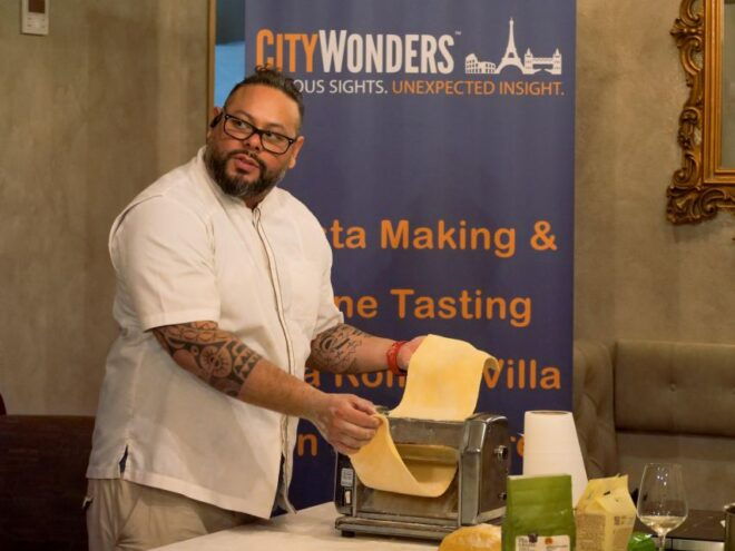 Rome: Pasta Making Class & Wine Tasting in a Trasteve Villa - Inclusions and Exclusions