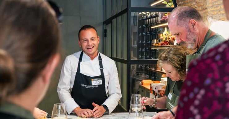 Rome: Pasta, Ravioli & Tiramisu Cooking Class by Colosseum - Pricing and Reservations