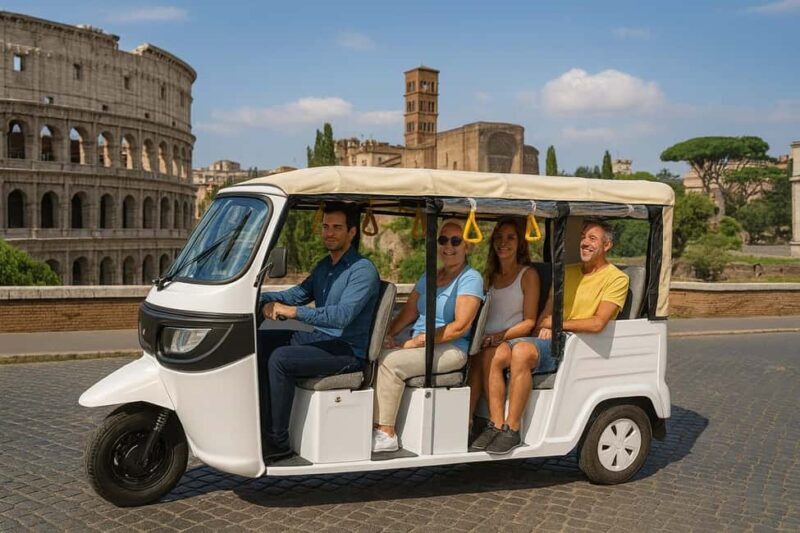 Rome: Photography service with Electric tuk tuk - Exploring Rome in a Fresh Way: Photography Service with Electric Tuk Tuk