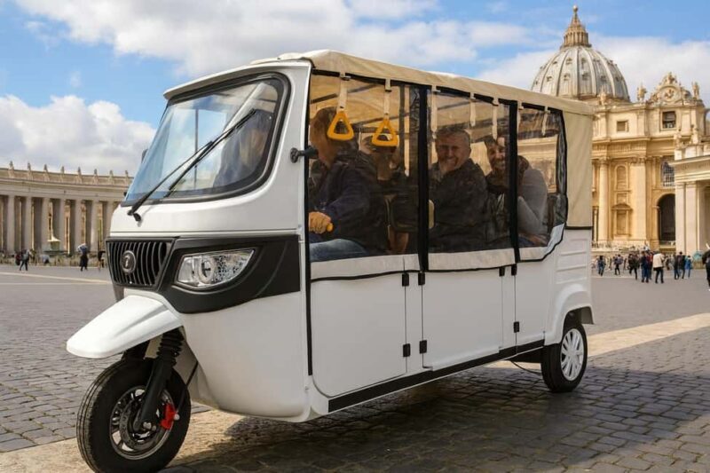 Rome: Photography service with Electric tuk tuk - The Experience: Practical Details