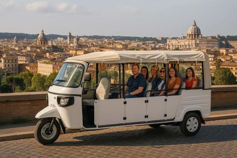 Rome: Photography service with Electric tuk tuk - FAQ