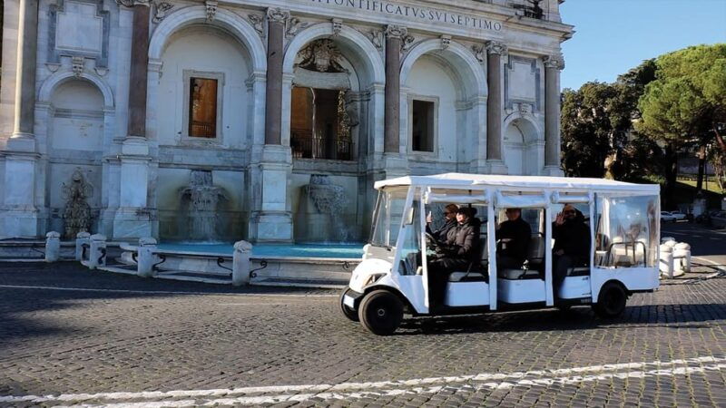 Rome: Piazzas, Fountains, Monuments & Basilicas by Golf Cart - Practical Details That Matter