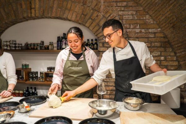 Rome: Pizza, Gelato, and Supplì Cooking Class With Wine - Directions