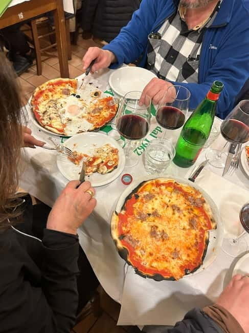 Rome: Pizza & Tiramisu Class with Free Flowing Fine Wine - The Value for Money