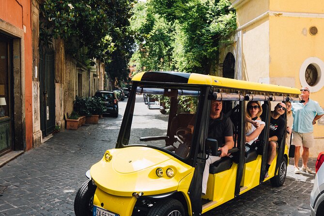 Rome Private 4 Hour Golf Cart Tour With Pick-Up and Drop-Off - Exclusions