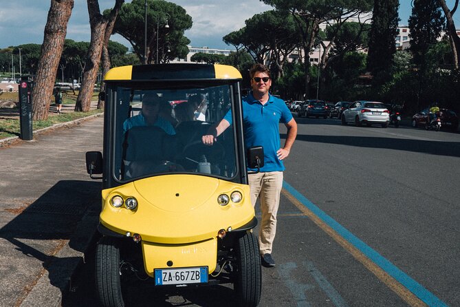 Rome Private 4 Hour Golf Cart Tour With Pick-Up and Drop-Off - Booking and Cancellation Policy