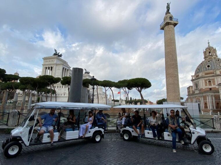 Rome: Private Customizable 3-Hour Golf Cart City Tour - Why This Tour Works Well for You