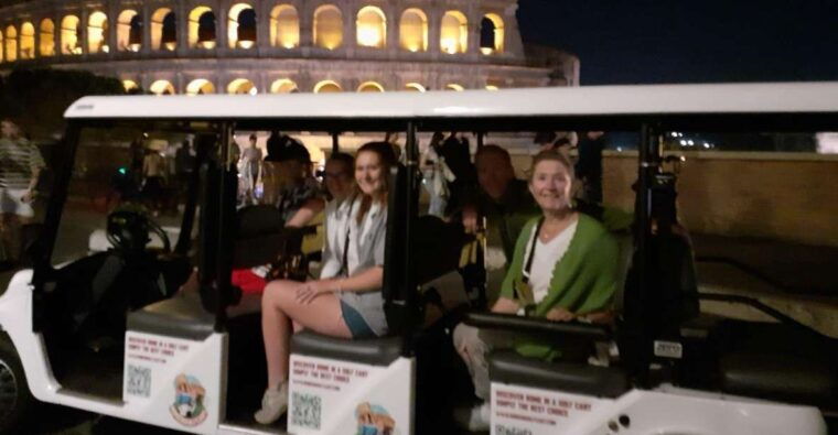 Rome: Private Golf Cart Nighttime Sightseeing Buggy Tour - Booking Details