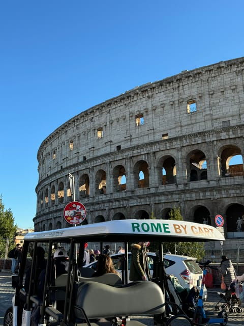 Rome: Private Golf Cart Tour in 3hours With Food Tasting - Itinerary Highlights: Must-See Landmarks