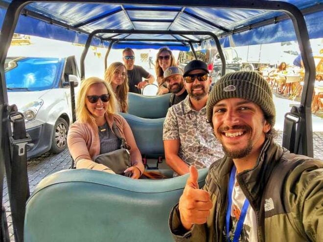 Rome: Private Golf Cart Tour With Gelato and Tiramisù - Guided Tour Details