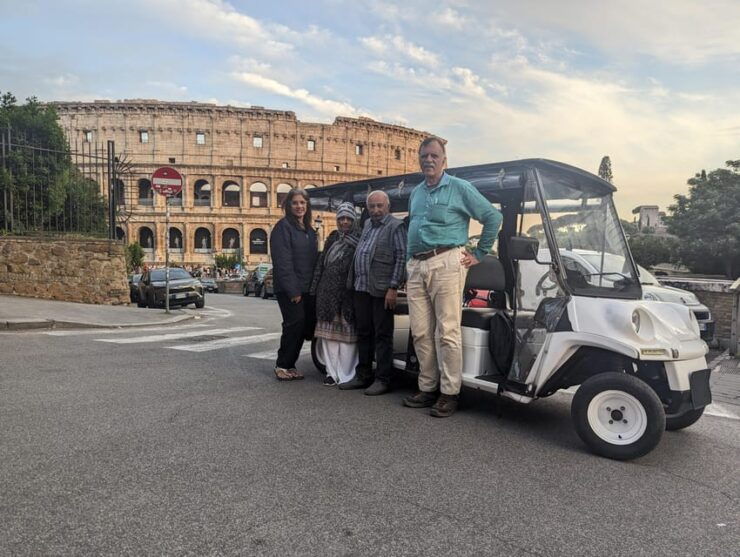 Rome: Private Golf Cart Tour With Hotel Pickup - Itinerary Highlights