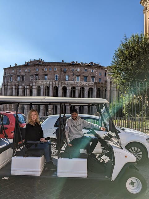 Rome: Private Golf Cart Tour With Hotel Pickup - Inclusions
