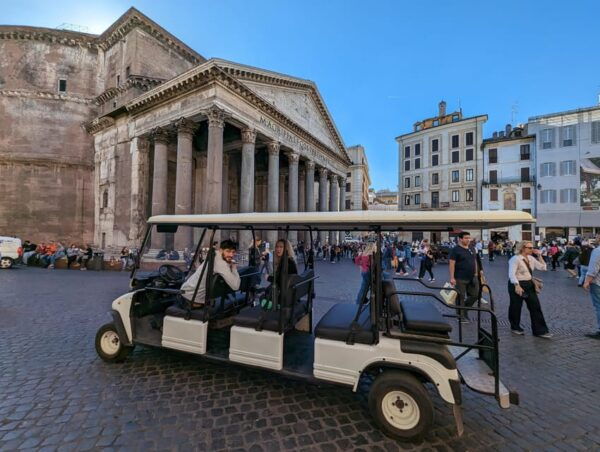 Rome: Private Golf Cart Tour With Hotel Pickup - Accessibility Options