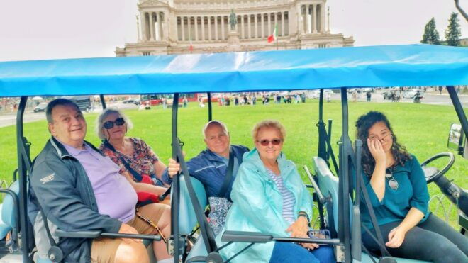 Rome: Private Golf Cart Tour With Wine & Snack - Reserve Now & Pay Later