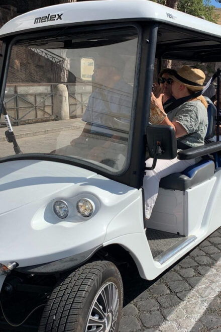 Rome: Private Guided Golf Cart Tour - Eco-Friendly Golf Cart Features