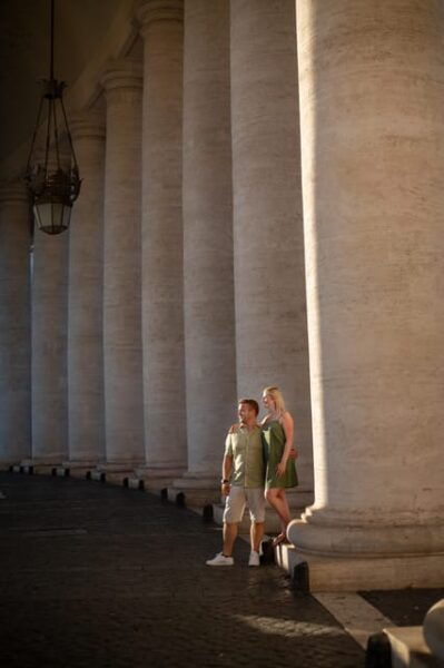 Rome Private Photoshoot of the Vaticano & Castel SantAngelo - Photoshoot Duration and Group Size