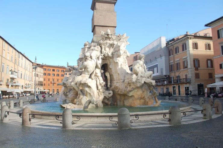 Rome: Private Roman Squares and Fountains Walking Tour - Tour Route