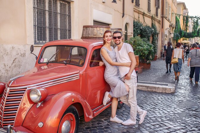 Rome Private Romantic Photoshoot in Charming Trastevere - Overview of the Experience
