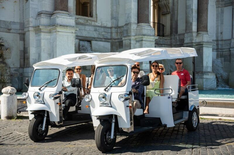 Rome: Private Tuk Tuk Tour with Hotel Pickup and Prosecco - Good To Know