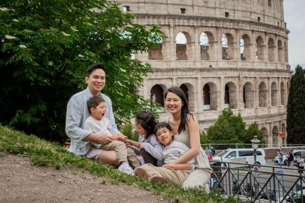 Rome: Professional Photoshoot for Family and Pregnancy - Ideal Locations for Photos