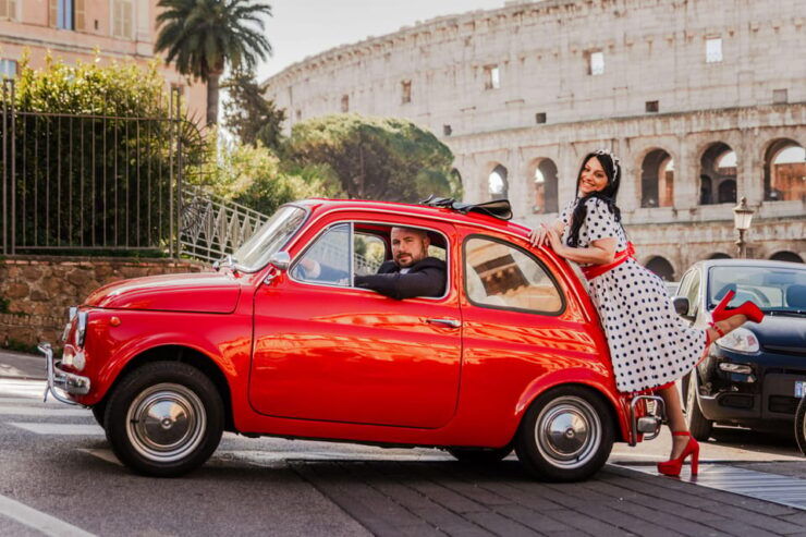 Rome: Professional Photoshoot With 500 Fiat - Meeting Location Details