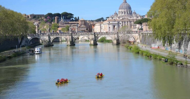 Rome: Rafting Experience the Best Rome in Slow Tourism - Itinerary Highlights