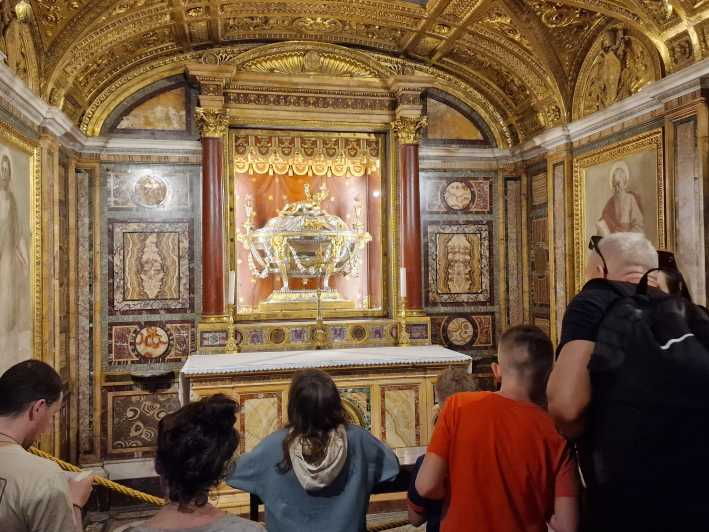 Rome: Relics From the Passion of the Christ Walking Tour - Experience With an Expert Guide