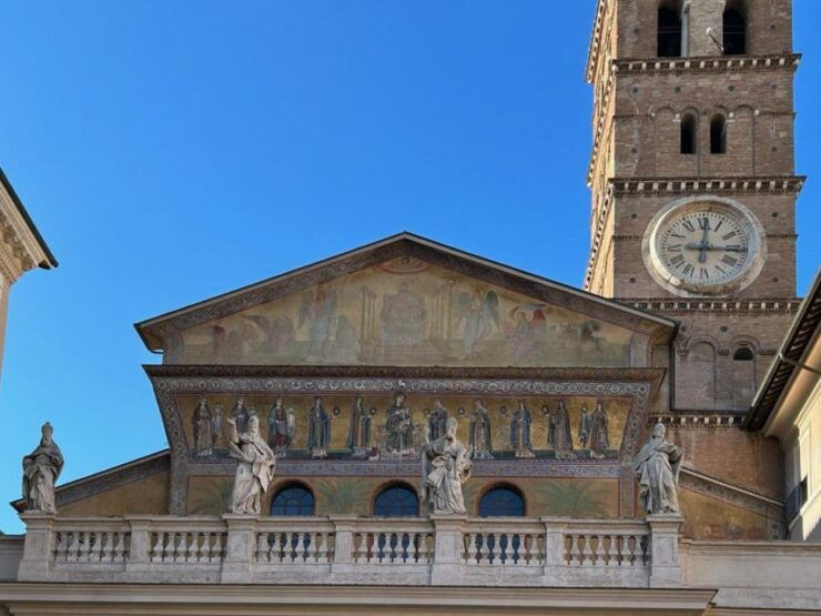 Rome: Religious Life Trastevere Walking Tour - Itinerary