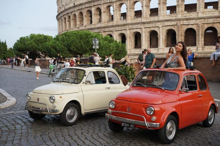 Rome: Retro Fiat500 Car Tour - Follow Us on Social Media