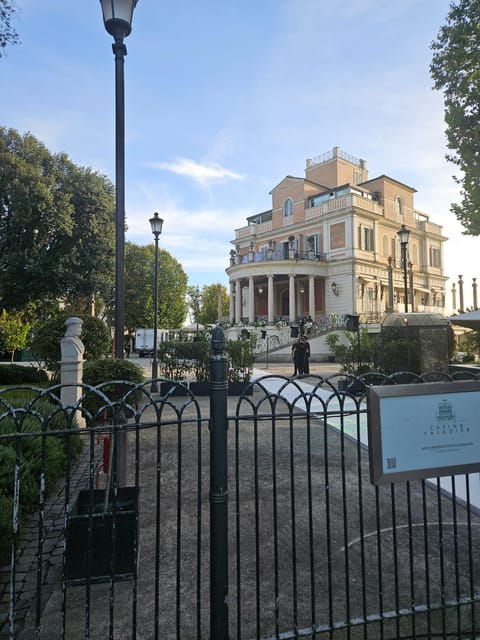 Rome: Roman Aperitif at the Pond of Villa Borghese - Accessibility Features