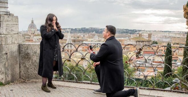 Rome: Romantic Proposal Shooting - Private Group Experience