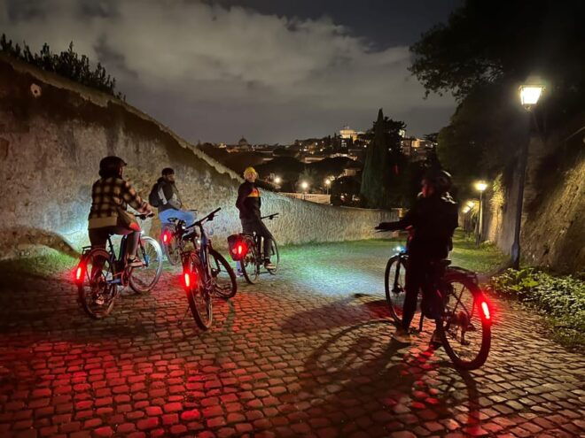 Rome: Rome by Night Ebike Tour With Food Platter - Key Locations Visited