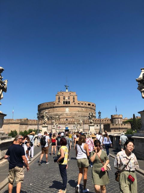 Rome: See 30+Sights & Castel Sant'Angelo Skip-the-Line Entry - Reservation Information