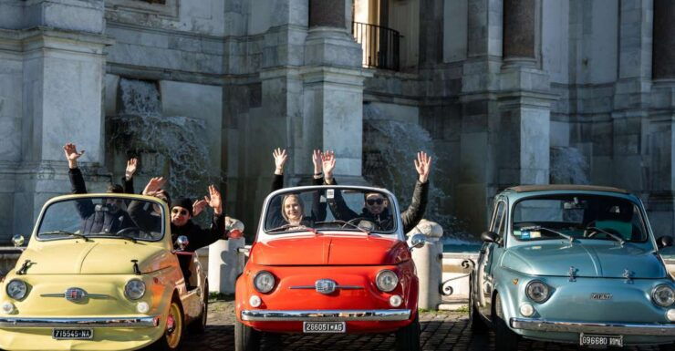 Rome: Self-Drive Fiat 500 Cabriolet Adventure - Itinerary