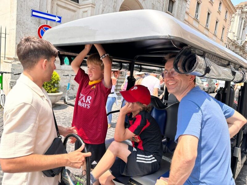 Rome: Semi Private Best Golf Cart Tour 90 Minutes - Pricing and Booking Information