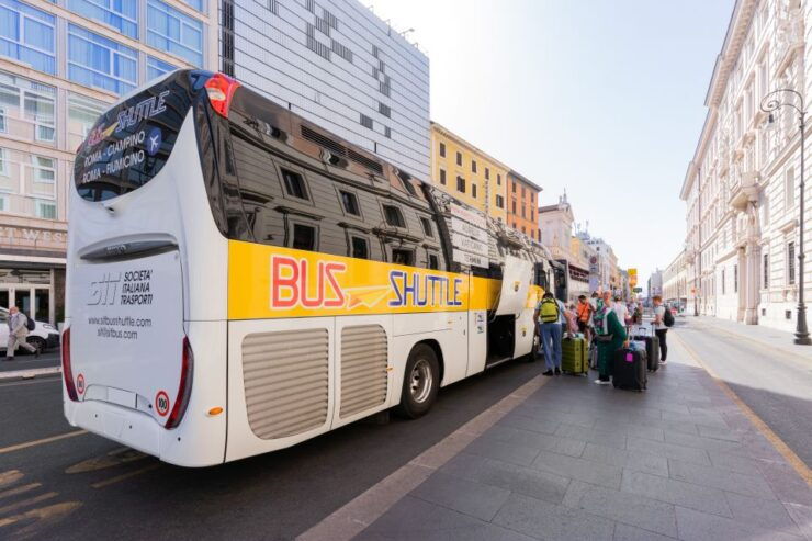 Rome: Shuttle Bus Transfer to or From Fiumicino Airport - Experience and Convenience
