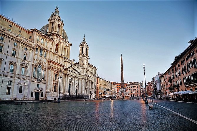 Rome Sightseeing at Sunrise Semi-Private Walking Tour With Private Option - Tour Duration and End Point