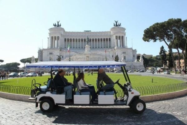 Rome Sightseeing in a Golf Cart - Unique Experience and Inclusions