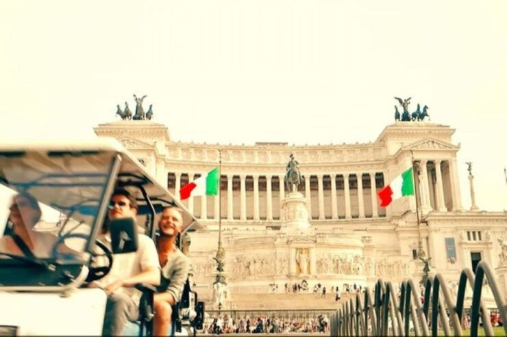 Rome Sightseeing in a Golf Cart With Pizza & Gelato - Good To Know