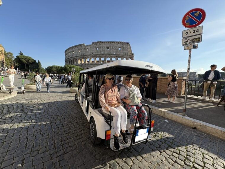 Rome: Sightseeing Tour by Golf Cart - Comfort and Experience