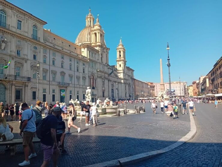 Rome: Squares and Fountains English Guided Walking Tour - Tour Details
