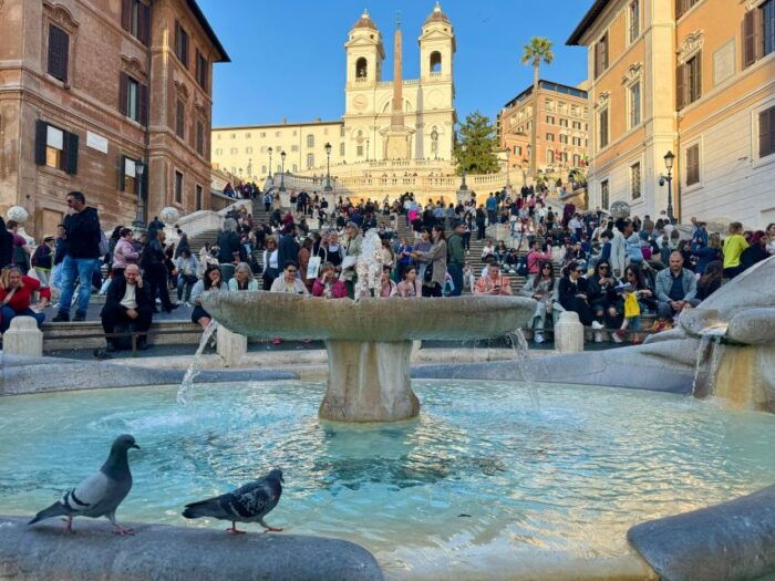 Rome Squares and Fountains Tour & River Boat Hop On Hop Off - What to Expect