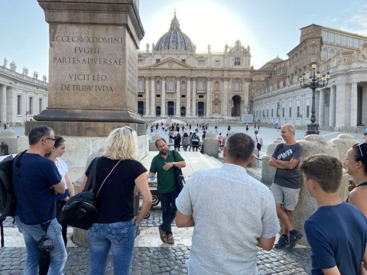 Rome: St. Peters' Basilica and the German Cemetery in German - Experience Highlights