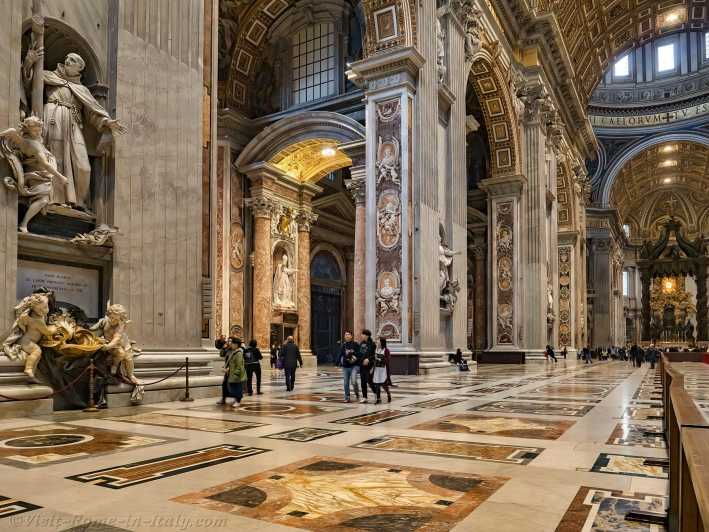 Rome: St. Peters Basilica Dome to Underground Grottoes Tour - Itinerary Highlights