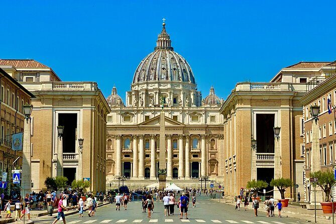 Rome St Peters Basilica, Tomb, Grottoes and Climb the Dome Tour - FAQs