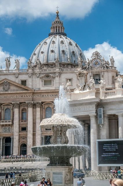 Rome: St. Peters Basilica Tour, Papal Tombs With Dome - Experience