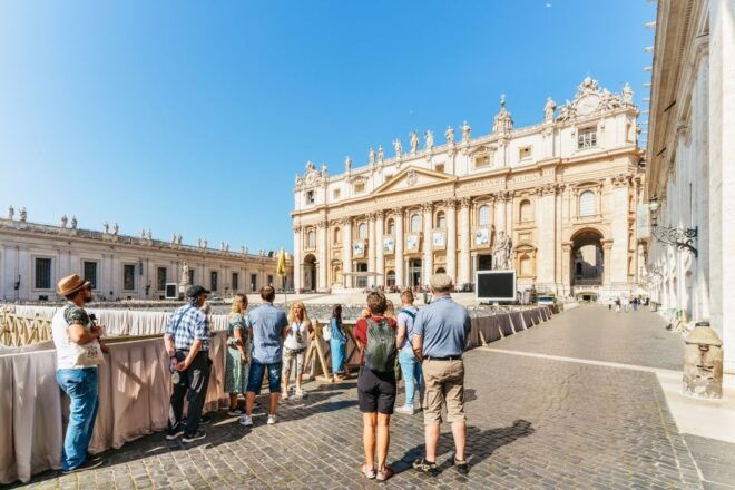 Rome: St. Peters Basilica Tour With Dome and Papal Tombs - Full Description
