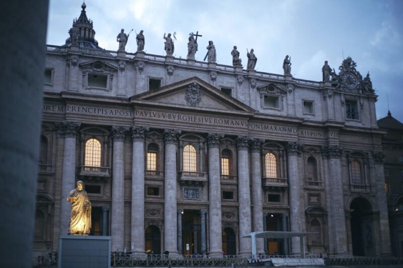 Rome: St. Peter's Basilica with Dome access Guided Tour - FAQs