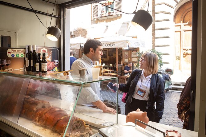 Rome Street Food Tour Eat Like a Local - End Point and Location